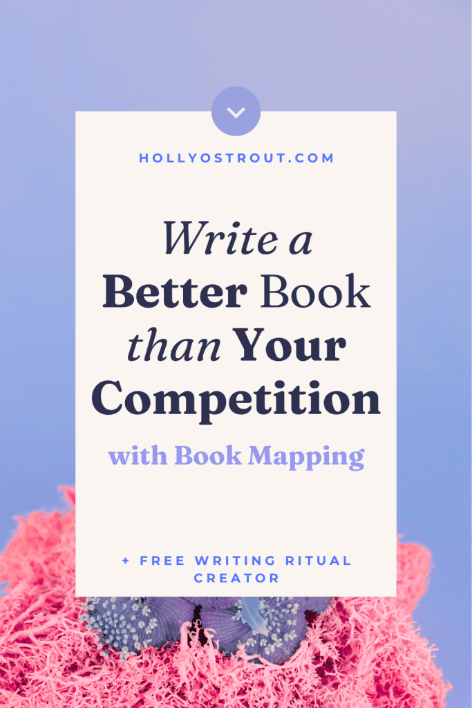 Image says: Write a Better Book Than Your Competition with Book Mapping