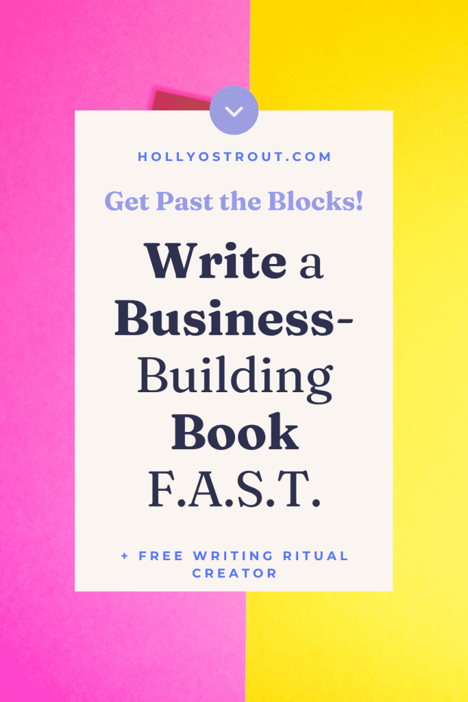 Want to write a book that will grow your business, increase your visibility, and just plain make life easier? You've gotta start by forgetting! The FAST method is all about letting go of your initial plans, asking challenging questions, discussing with others, and teaching your readers. So forget that Imposter Syndrome and read on to find out what to do. →