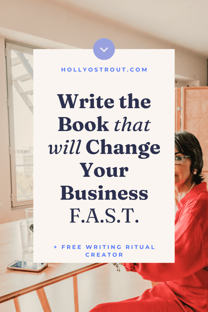 Want to write a book that will grow your business, increase your visibility, and just plain make life easier? You've gotta start by forgetting! The FAST method is all about letting go of your initial plans, asking challenging questions, discussing with others, and teaching your readers. So forget that Imposter Syndrome and read on to find out what to do. →
